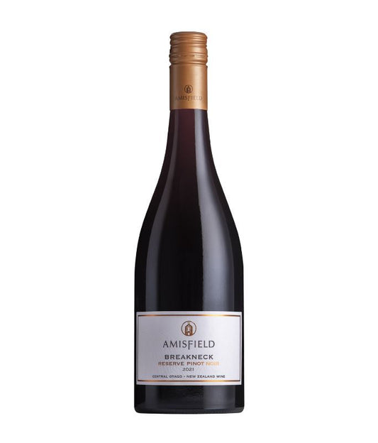 Bottle of Amisfield Breakneck Reserve Pinot Noir