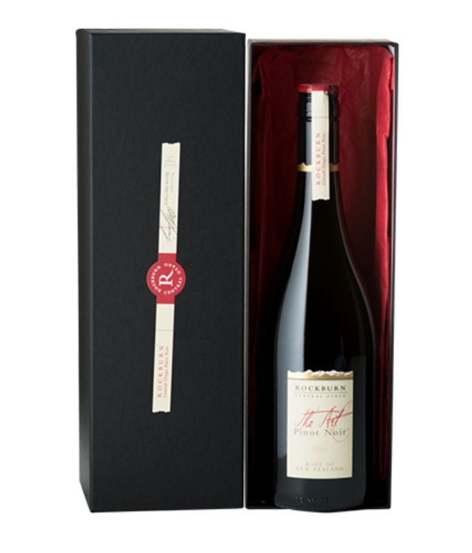 The Art Pinot Noir by Rockburn, with gift box.