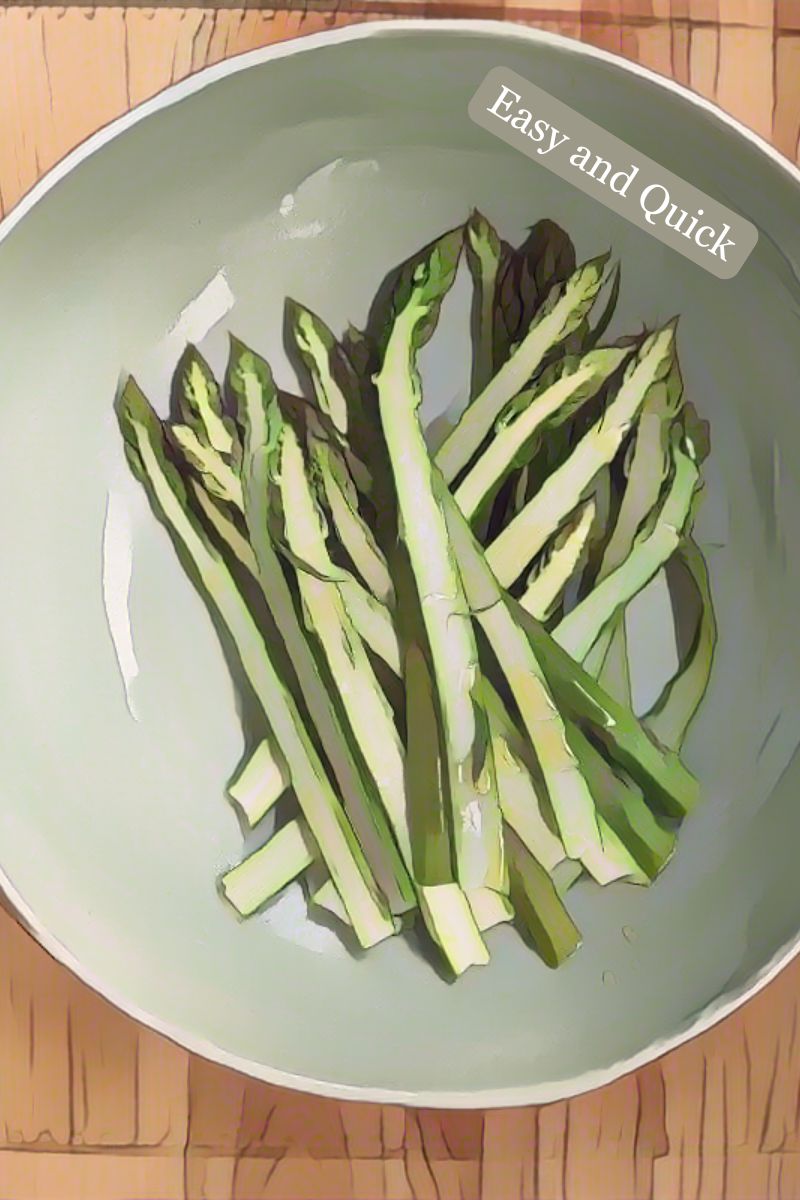 Asparagus with Tarragon and White Pepper