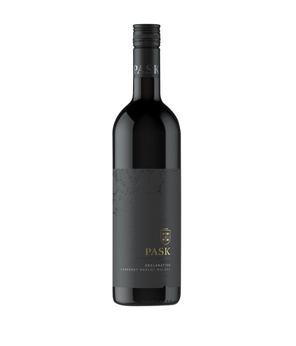 The Fabulous Pask Declaration Cabernet Merlot Malbec. Dark and moody on The Wine List NZ