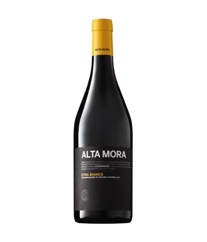 Simple bottle image Alta Mora, yellow collar